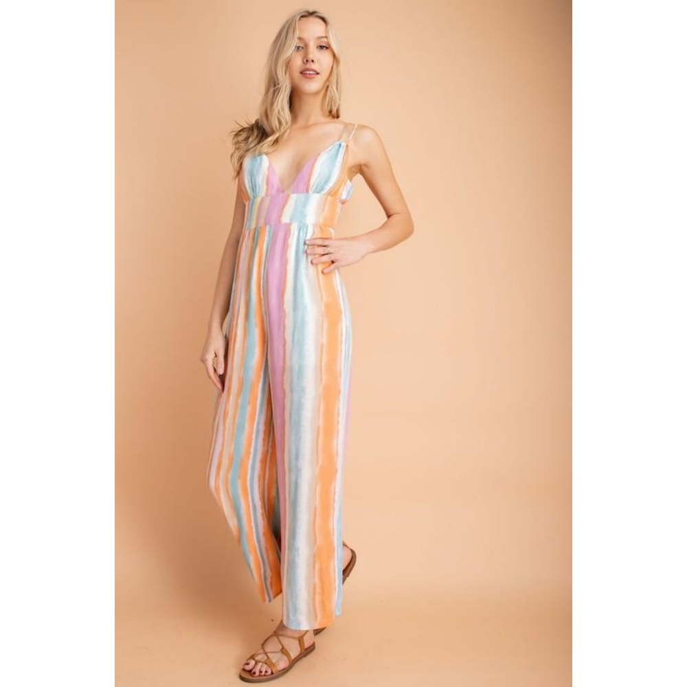 Multi colored jumpsuit